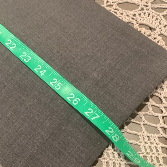 NWT J. CREW BI STRETCH HEATHER GRAY PANTS SIZE 12 - Picture 7 of 8